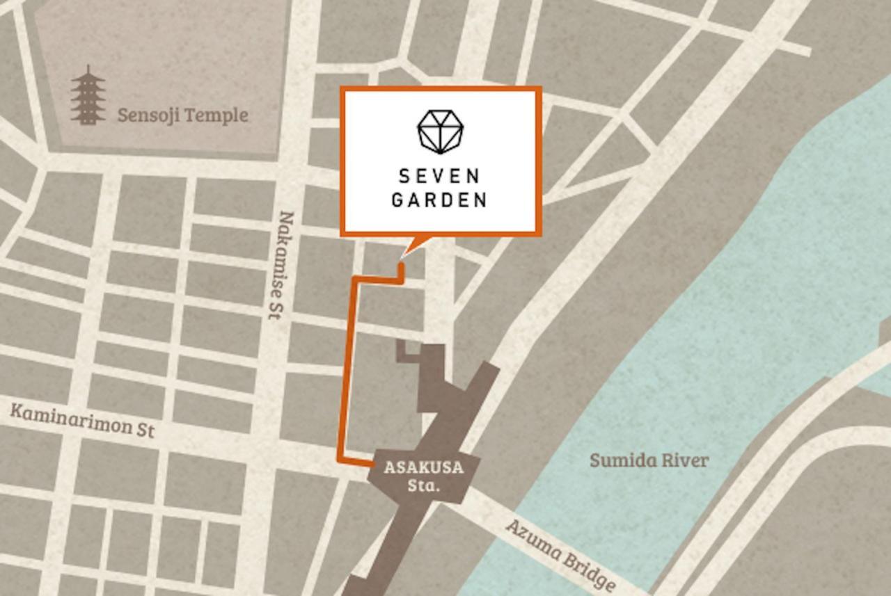 Hotel Seven Garden Токіо Екстер'єр фото